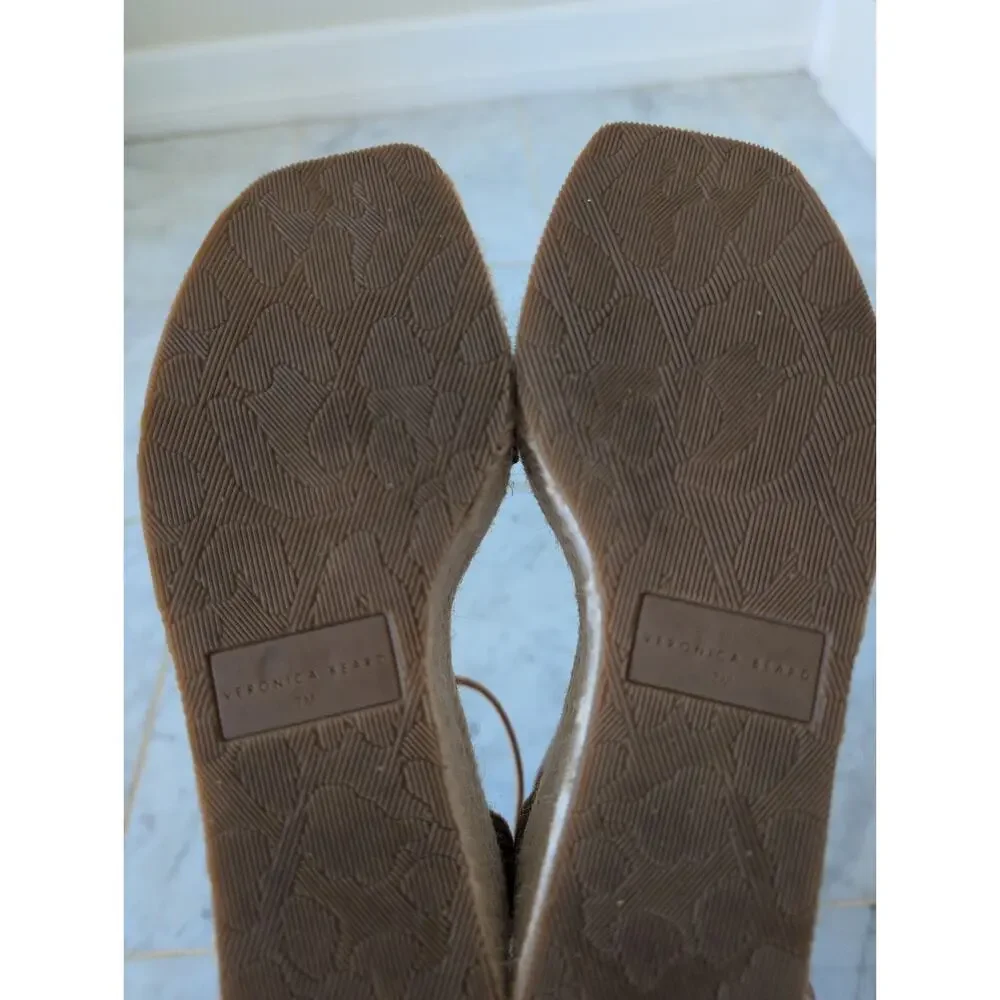 Veronica Beard Gianna Platform Wedge Sandals Size 7M